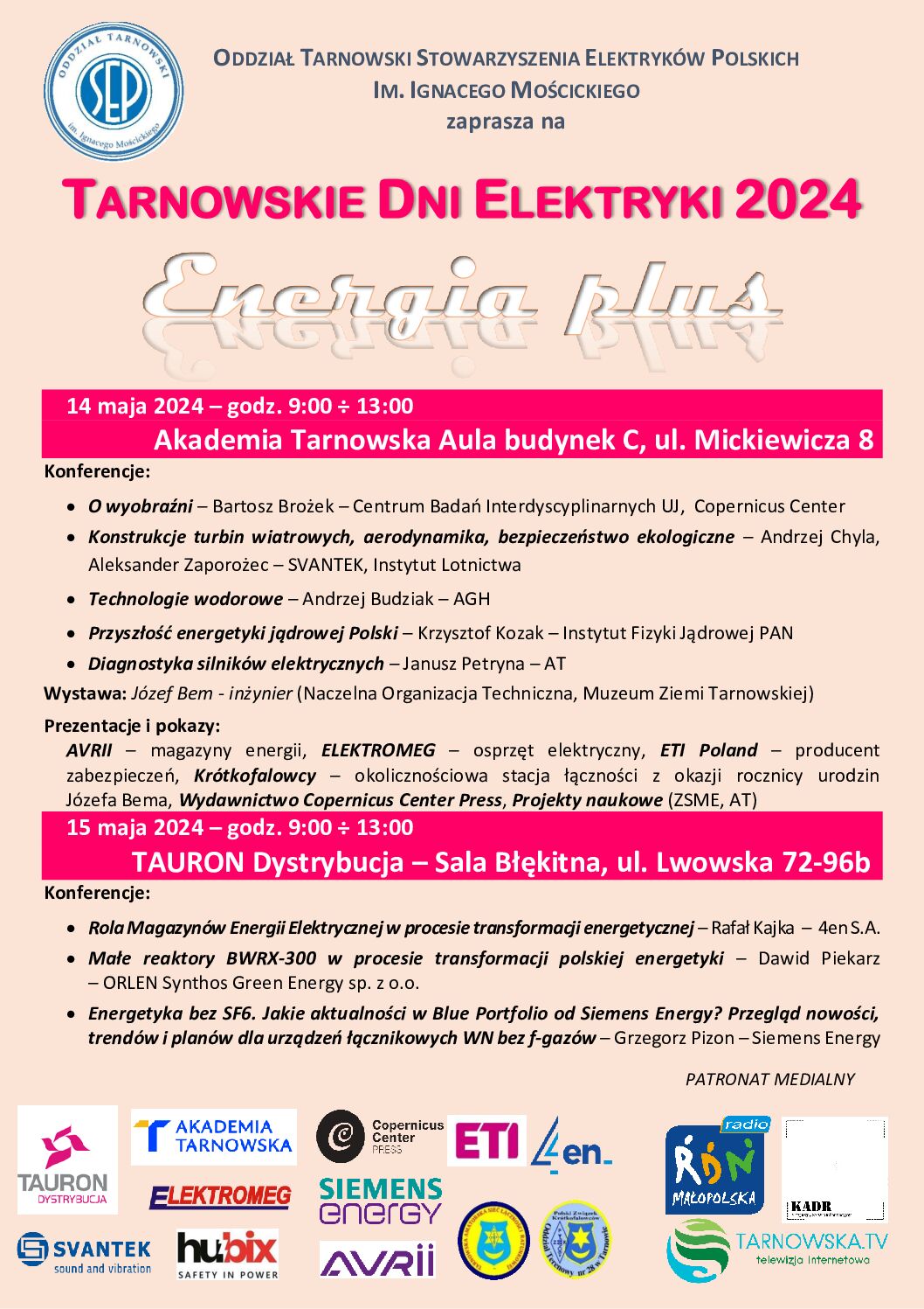 Tarnowskie Dni Elektryki 2024
